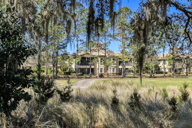 view of rear view of property