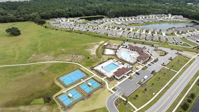 313 Caminha Rd, Saint Augustine, FL 32084 - bird's eye view of a forest and a large body of water