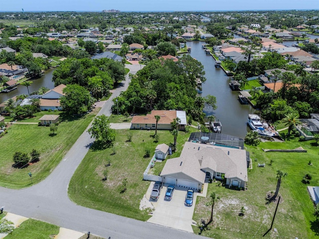 4 Contee Ct, Palm Coast, FL 32137 - aerial overview of property's location featuring a nearby body of water and nearby suburban area