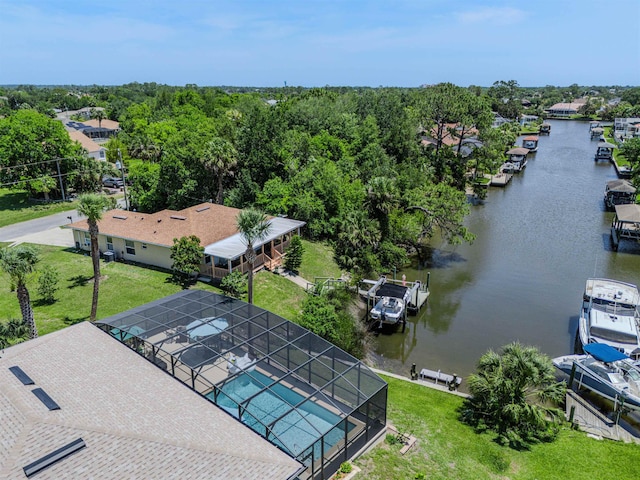 4 Contee Ct, Palm Coast, FL 32137 - bird's eye view of a nearby body of water