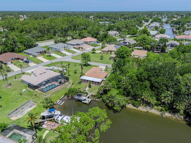 4 Contee Ct, Palm Coast, FL 32137 - aerial view of residential area featuring a nearby body of water