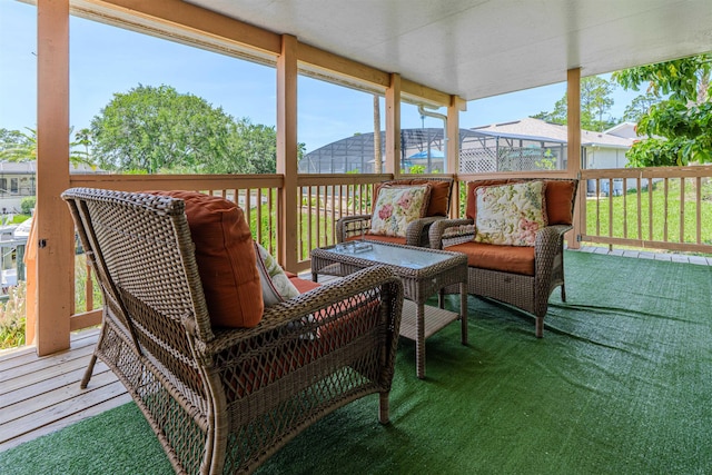 4 Contee Ct, Palm Coast, FL 32137 - deck with a yard