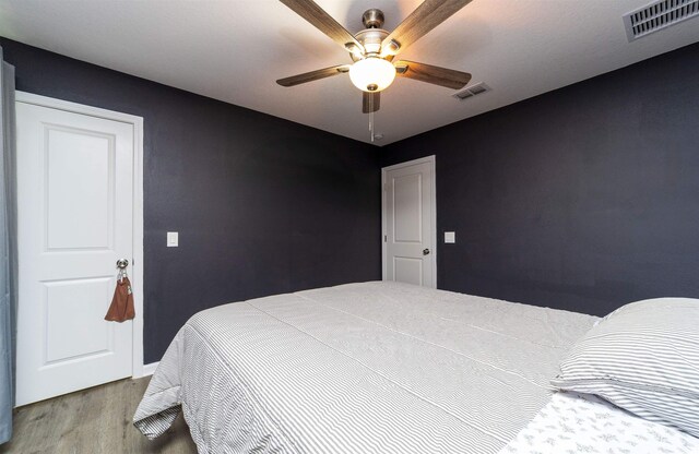 4420 Cedar Ford Blvd, Hastings, FL 32145 - bedroom featuring wood finished floors and ceiling fan