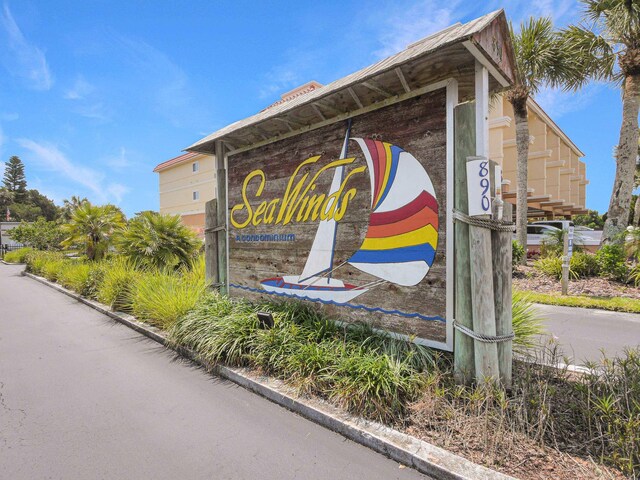 890 A1A Beach Blvd Unit 3, Saint Augustine, FL 32080 - view of community / neighborhood sign