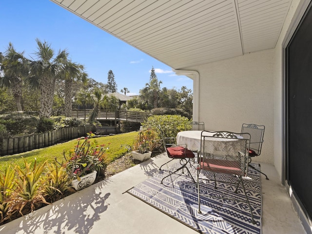 890 A1A Beach Blvd Unit 3, Saint Augustine, FL 32080 - view of patio / terrace