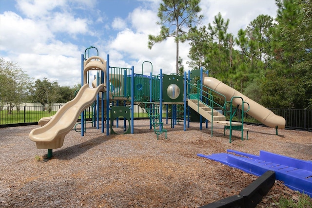 view of play area