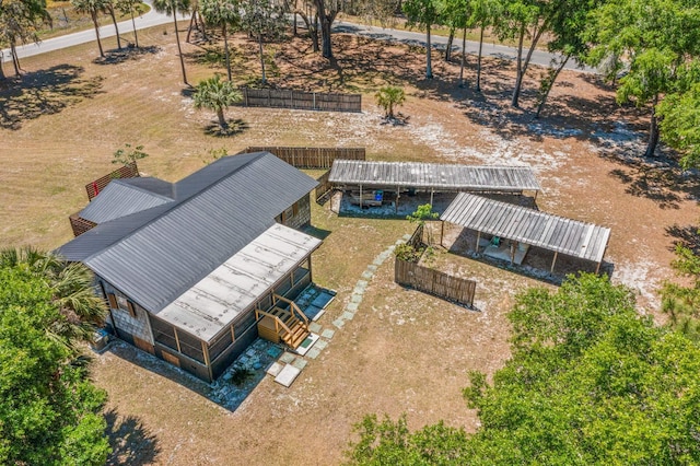 aerial view