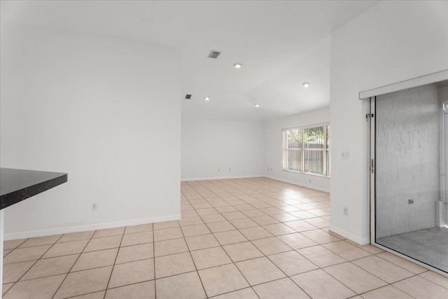 980 Windward Way, Saint Augustine, FL 32080 - spare room featuring light tile patterned floors, recessed lighting, and baseboards