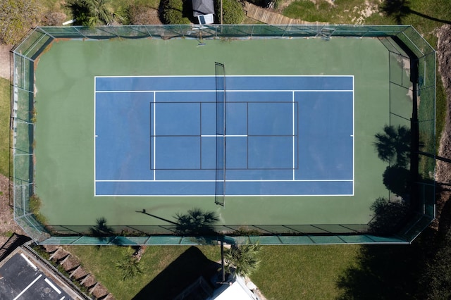 view of sport court