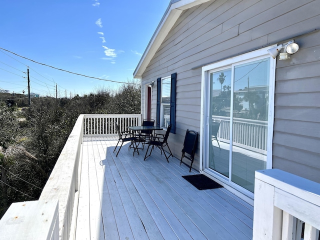 5961 S A1A, Saint Augustine, FL 32080 - deck featuring outdoor dining space