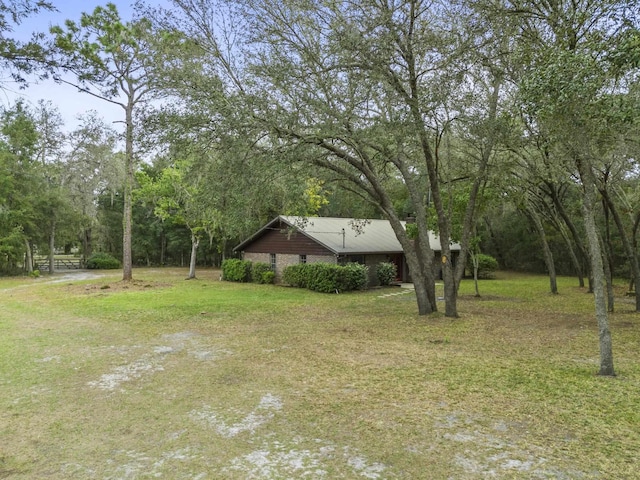 view of yard