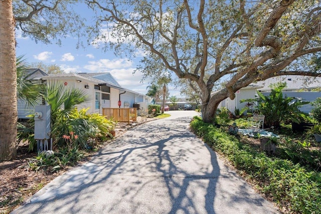 exterior space with driveway