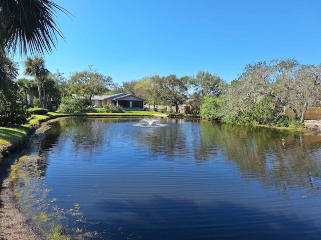 property view of water