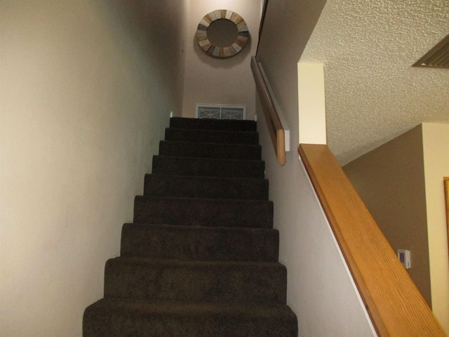 stairway with visible vents