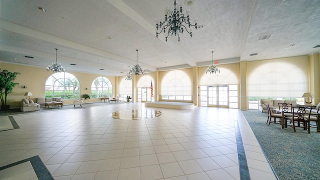 1 John Anderson Dr Unit 218, Ormond Beach, FL 32176 - lobby featuring a textured ceiling