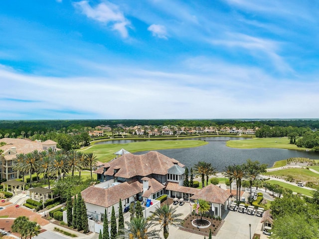 2790 Las Calinas Blvd, Saint Augustine, FL 32095 - aerial perspective of suburban area with a golf club and a nearby body of water