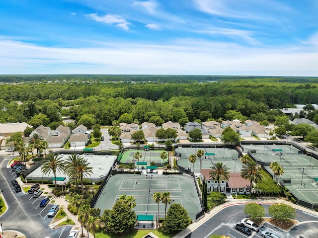 2790 Las Calinas Blvd, Saint Augustine, FL 32095 - aerial view of residential area featuring a forest