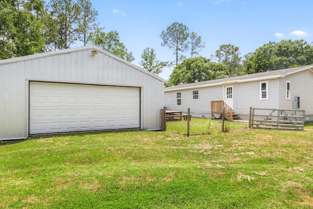 10160 Ebert Ave, Hastings, FL 32145 - view of detached garage