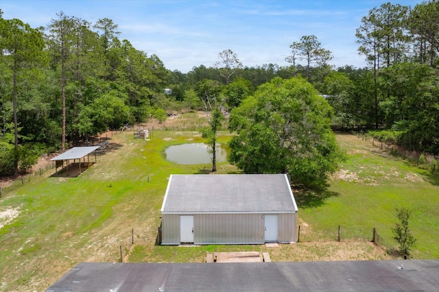 10160 Ebert Ave, Hastings, FL 32145 - view of subject property featuring a nearby body of water and a forest
