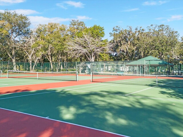 view of sport court featuring basketball court