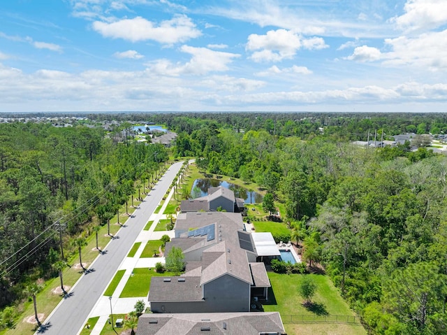 249 La Mancha Dr, Saint Augustine, FL 32086 - birds eye view of property featuring a wooded view