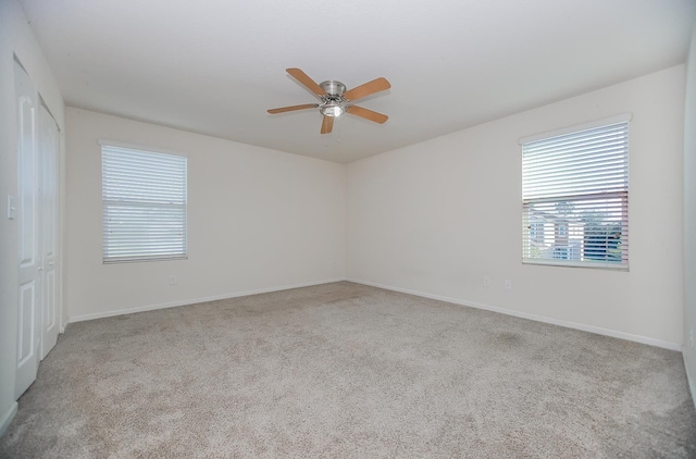 22 Buckley Ct, Saint Augustine, FL 32086 - carpeted spare room featuring a ceiling fan and baseboards
