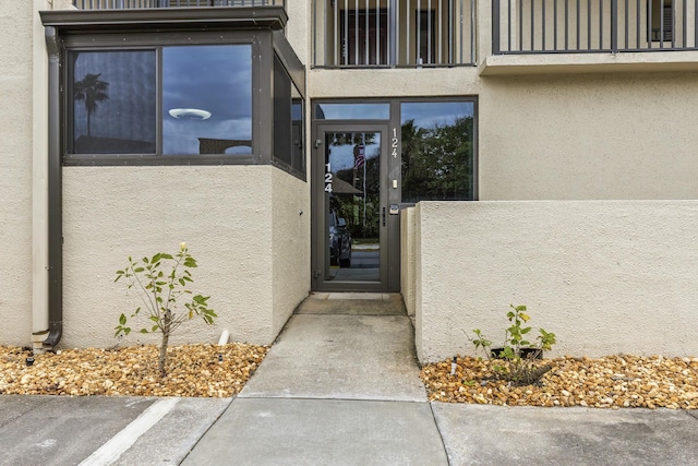 view of entrance to property