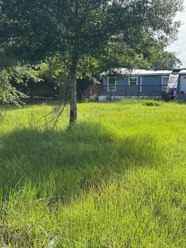 9610 Ebert Ave, Hastings, FL 32145 - view of yard with a deck