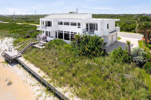 view of rear view of property