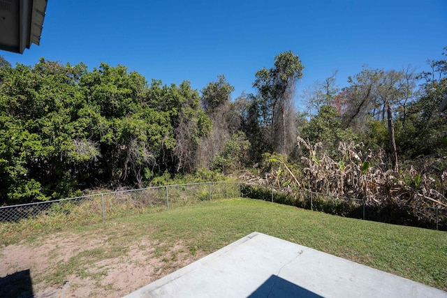 422 Nervia Ct, Saint Augustine, FL 32086 - view of yard featuring a patio area and a fenced backyard