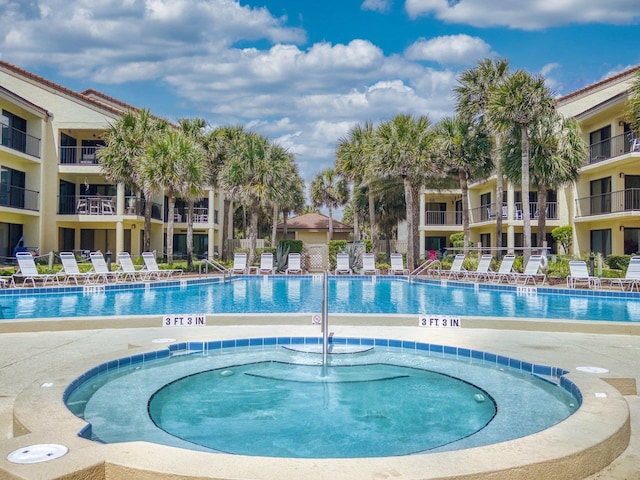 301 Premier Vista Way, Saint Augustine, FL 32080 - pool featuring a community hot tub