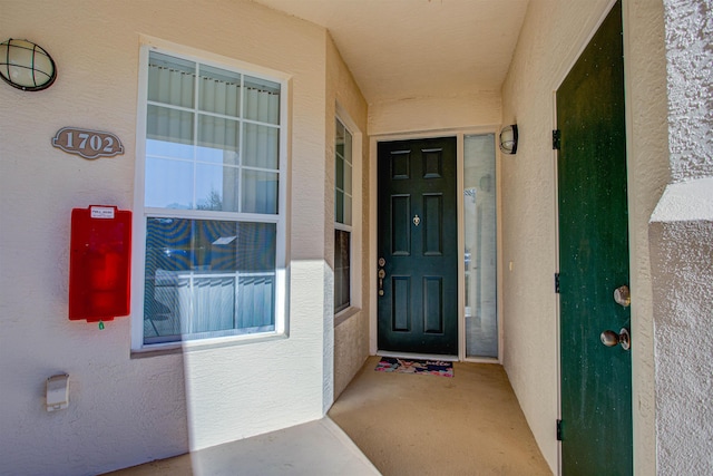 view of property entrance