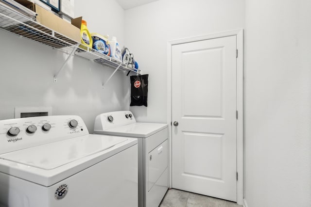 295 Deerfield Meadows Cir, Saint Augustine, FL 32086 - laundry area with washer and dryer
