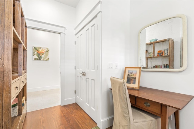 48 Osceola St, Saint Augustine, FL 32084 - office with wood finished floors and baseboards