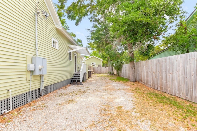 48 Osceola St, Saint Augustine, FL 32084 - view of yard featuring a fenced backyard