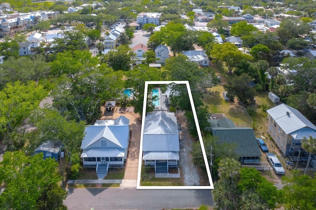 48 Osceola St, Saint Augustine, FL 32084 - aerial view with a residential view