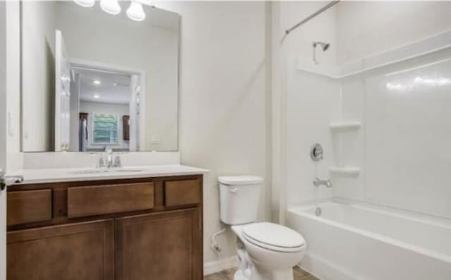 46 Curved Bay Trl, Ponte Vedra, FL 32081 - full bathroom featuring toilet, shower / bath combination, and vanity
