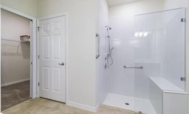 46 Curved Bay Trl, Ponte Vedra, FL 32081 - full bathroom featuring a stall shower and baseboards