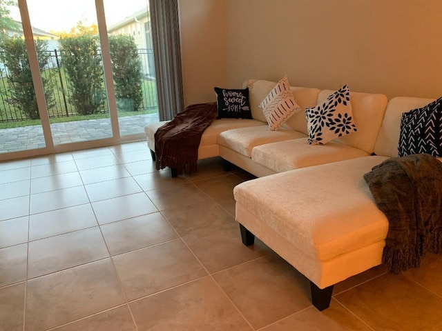 46 Curved Bay Trl, Ponte Vedra, FL 32081 - living area with tile patterned flooring