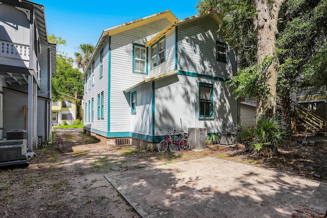 back of house featuring a patio area