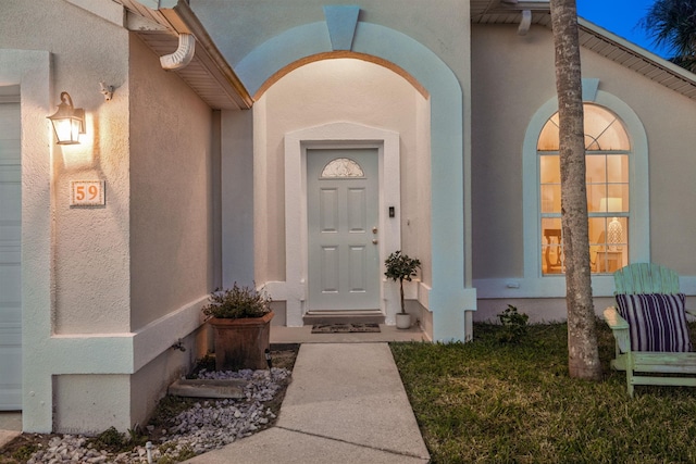 view of property entrance