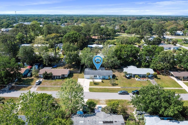 82 Andora St, Saint Augustine, FL 32086 - drone / aerial view featuring a residential view