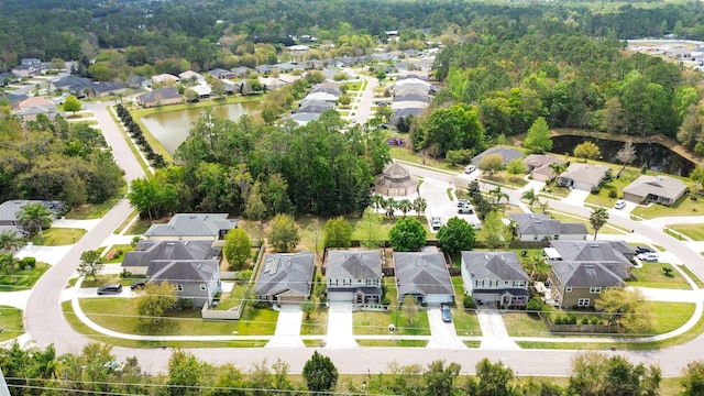 191 Timberwood Dr, Saint Augustine, FL 32084 - drone / aerial view featuring a water view and a residential view
