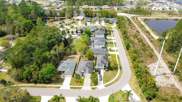 191 Timberwood Dr, Saint Augustine, FL 32084 - drone / aerial view featuring a residential view and a water view