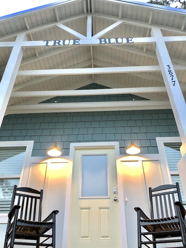 3877 Laurel St, Saint Augustine, FL 32084 - view of doorway to property