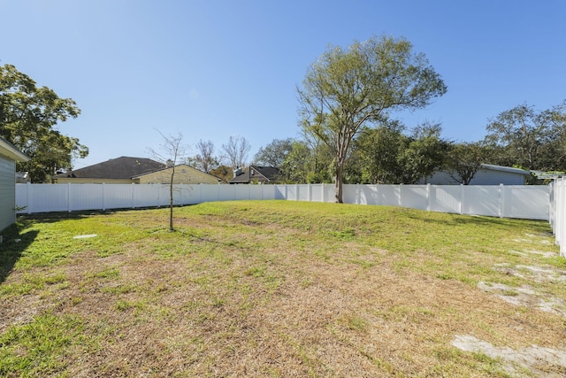 view of yard