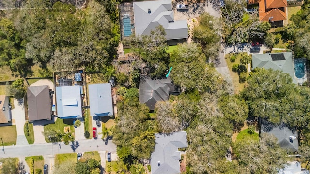 birds eye view of property featuring a residential view