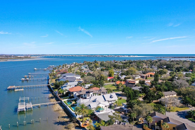 307 Minorca Ave, Saint Augustine, FL 32080 - bird's eye view with a water view
