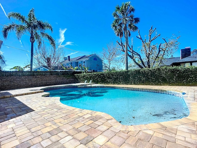 307 Minorca Ave, Saint Augustine, FL 32080 - view of swimming pool featuring a patio area, a fenced in pool, and a fenced backyard