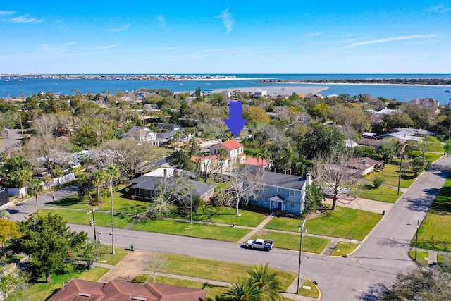 307 Minorca Ave, Saint Augustine, FL 32080 - bird's eye view featuring a water view